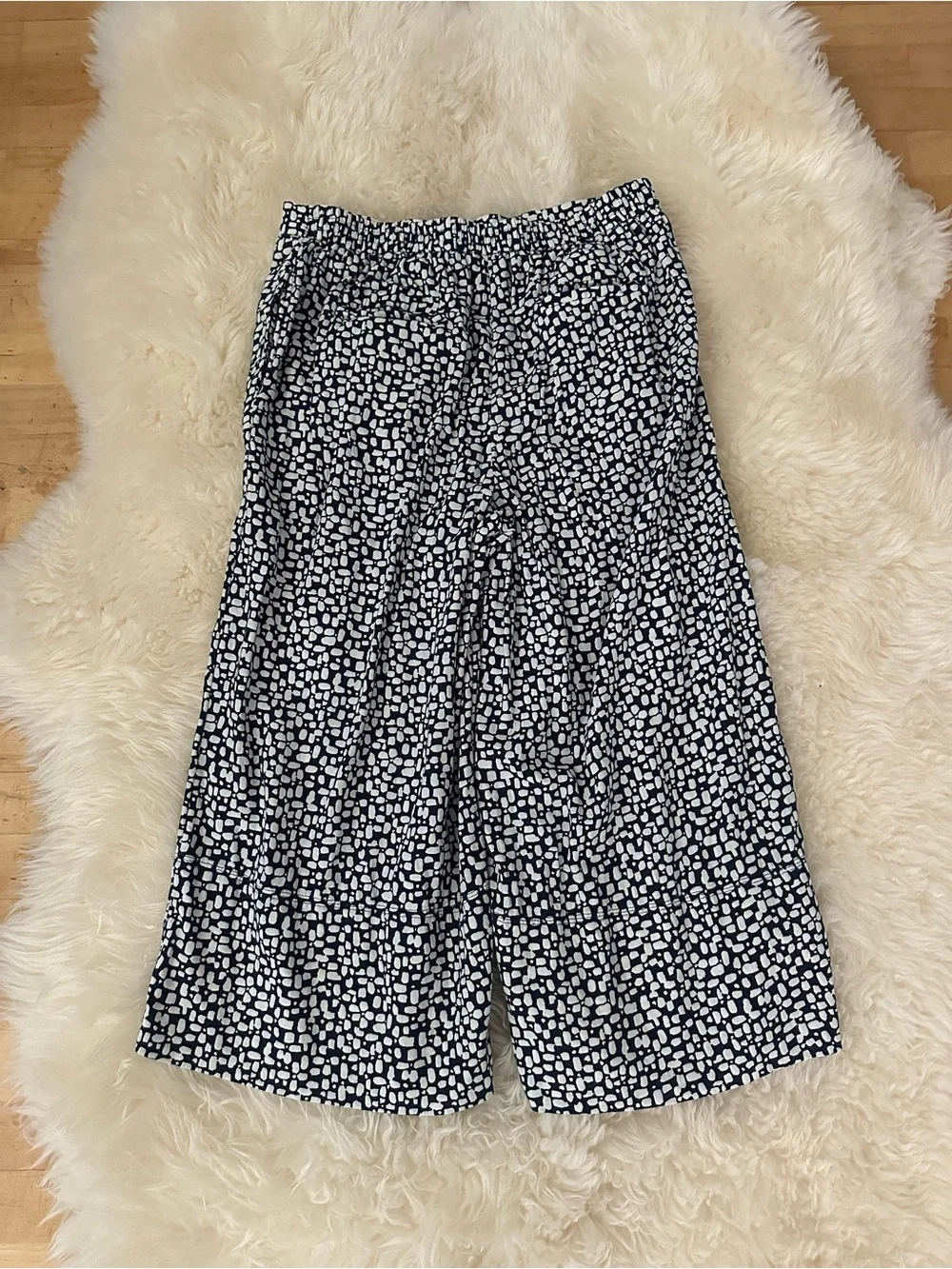 Banana Republic Linen Button Up Anyday Wide Leg Crop Matching Set